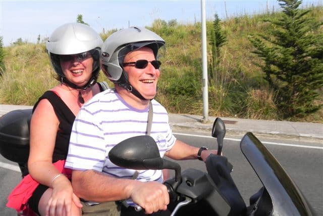 Scooterata all'Elba