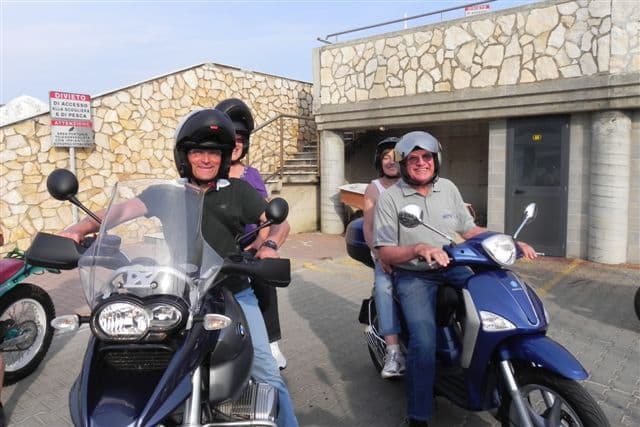 Scooterata all'Elba
